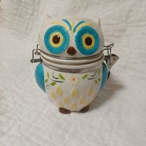 Owl Storage Jar Coffee Canister